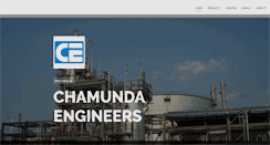 Desktop Screenshot of chamundaengineers.co.in