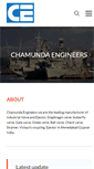 Mobile Screenshot of chamundaengineers.co.in